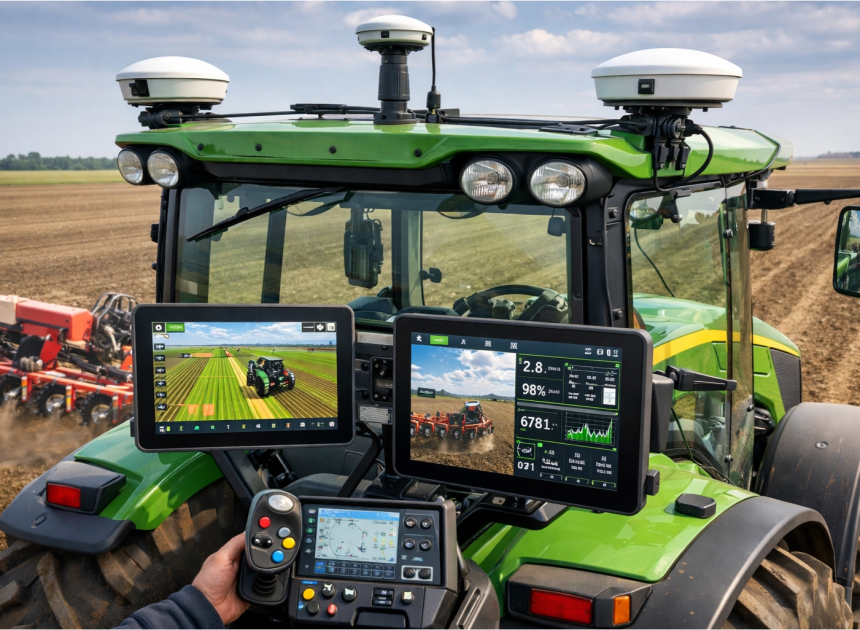 Agricultura de Precisão: Maximizando a Produtividade com Drones, Sensores e GPS