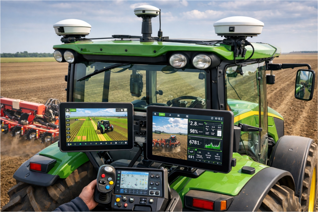 Agricultura de Precisão: Maximizando a Produtividade com Drones, Sensores e GPS