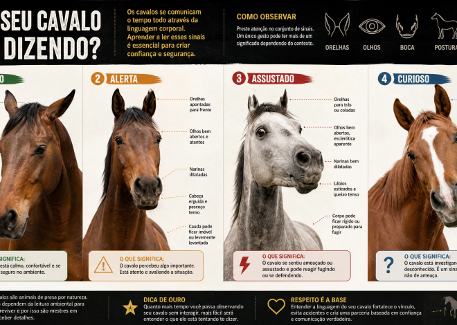 A Ciência da Etologia Equina: O Código Secreto da Mente dos Cavalos