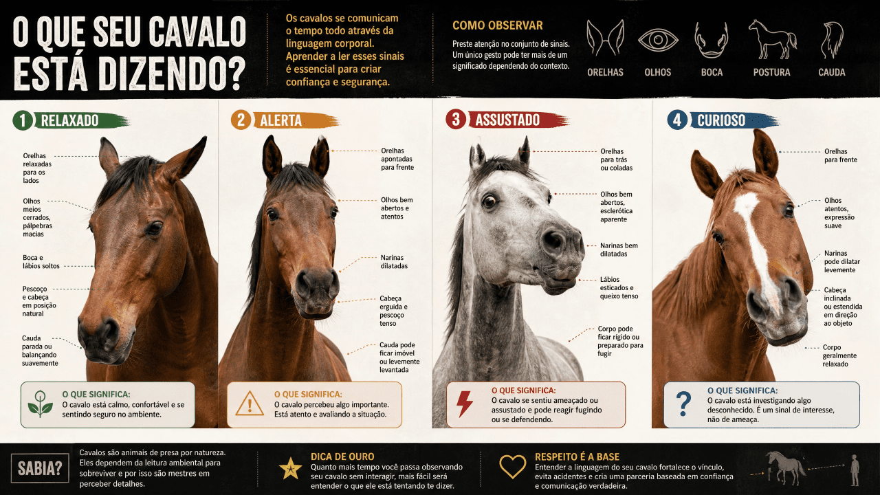 A Ciência da Etologia Equina: O Código Secreto da Mente dos Cavalos
