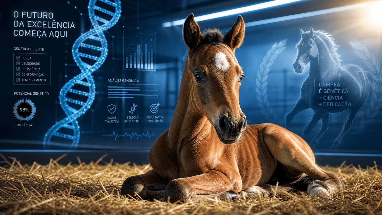 A Revolução Genética nos Haras: Inseminação, Transferência de Embriões e o Futuro dos Cavalos de Elite